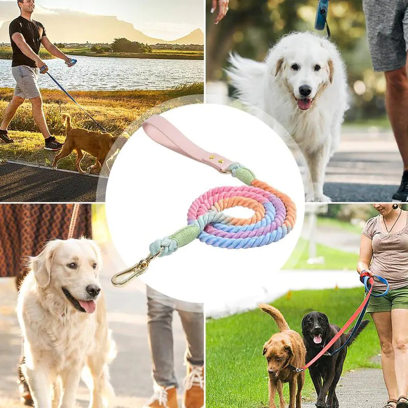 Durable Heavy Duty Dog Leash with Comfortable Handle