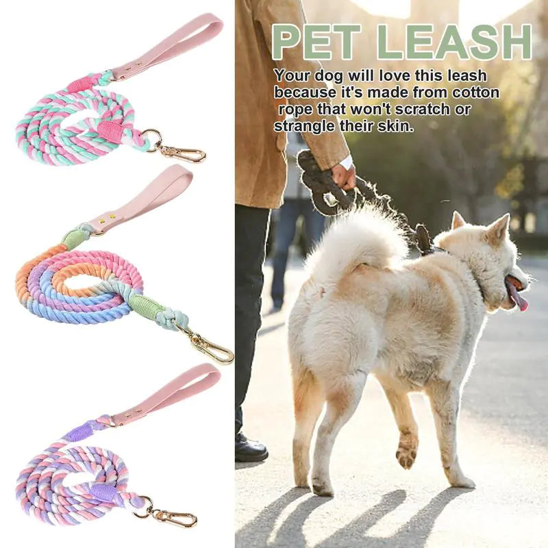 Durable Heavy Duty Dog Leash with Comfortable Handle